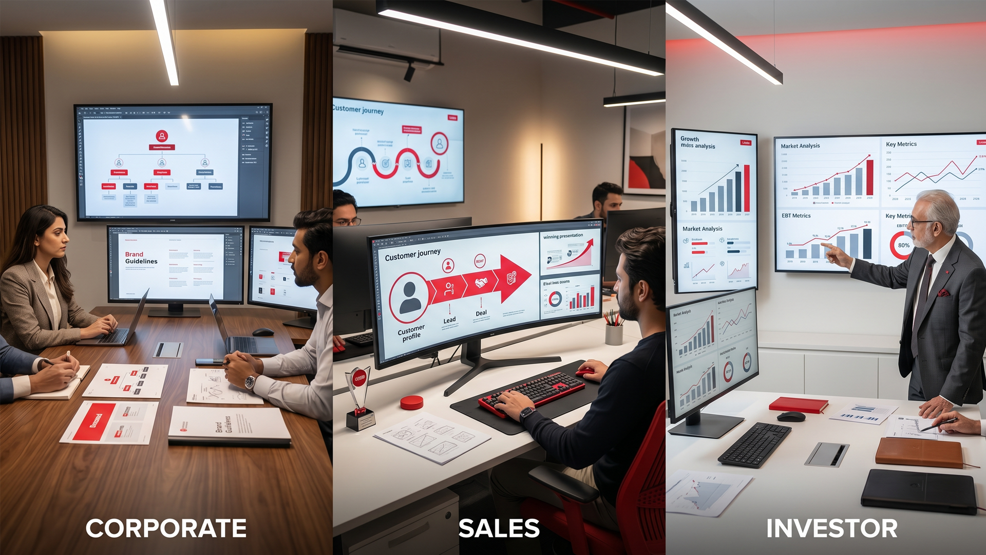 Corporate Business Presentation Design Services