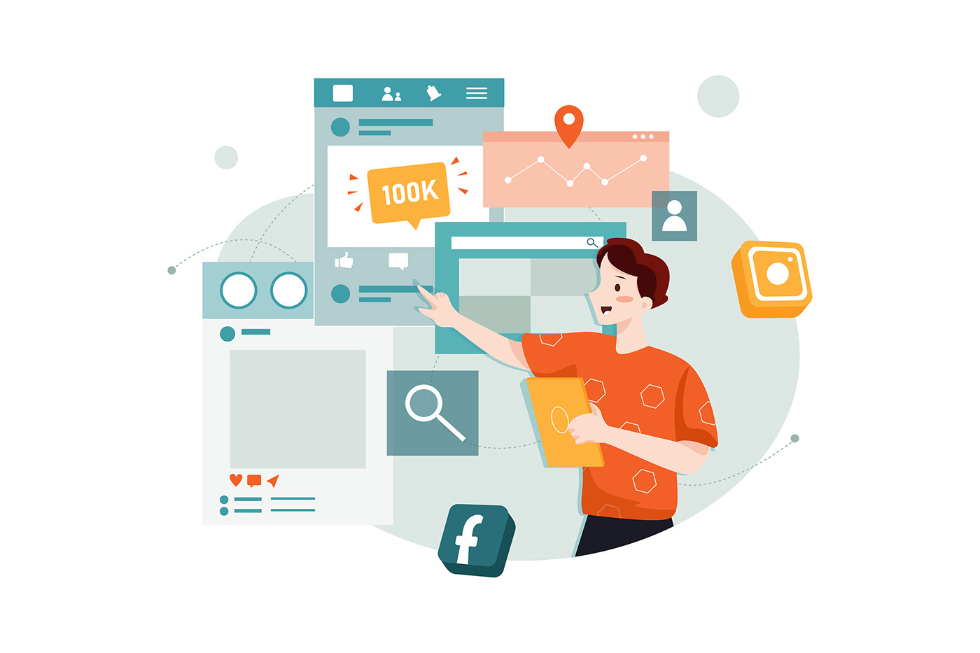 Custom Vector, Raster and Character Illustration